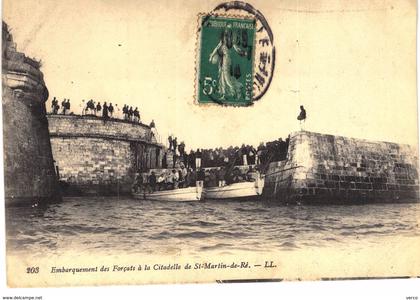 Carte postale ancienne de SAINT MARTIN de RE