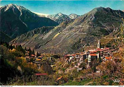 06 - Saint Martin Vésubie - Vue Générale - Au fond Venanson - CPM - Voir Scans Recto-Verso