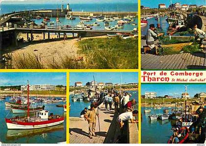 44 - Tharon Plage Saint Michel Chef Chef - Multivues - Bateaux - Pecheurs - CPM - Voir Scans Recto-Verso