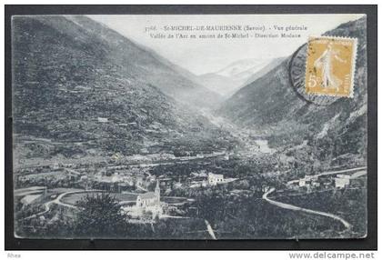 73 Saint-Michel-de-Maurienne vue aerienne D73D K73261K C73261C RH035413