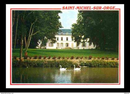 91 - Saint Michel sur Orge - Nouvelle mairie avec parc - CPM - Voir Scans Recto-Verso