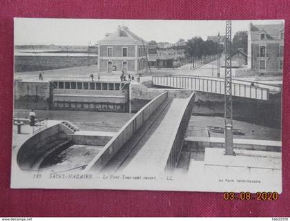 CPA - Saint-Nazaire - Le Pont Tournant ouvert