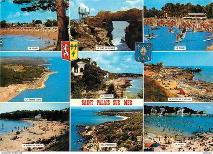 17 - Saint Palais sur Mer - Multivues - Blasons - CPM - Voir Scans Recto-Verso