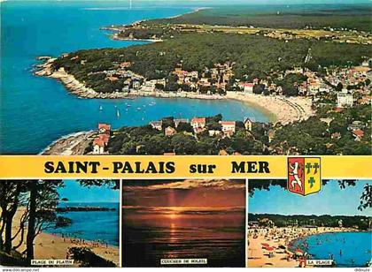 17 - Saint Palais sur Mer - Multivues - Plage - Blasons - CPM - Voir Scans Recto-Verso