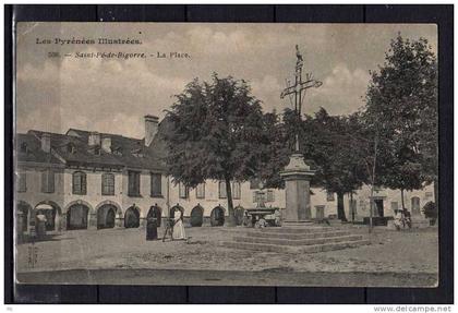 65 - Saint-Pé-de-Bigorre - La Place - Les Pyrénées Illustrées