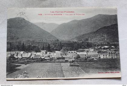 O114, Saint Pé de Bigorre, vue sur le faubourg, Hautes Pyrénées 65