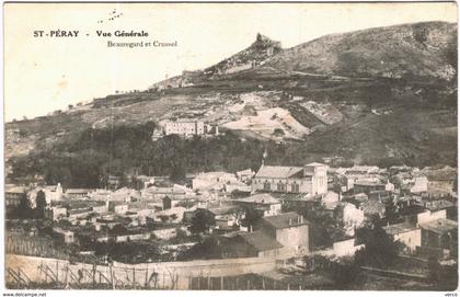 Carte Postale Ancienne de SAINT PERAY-vue générale