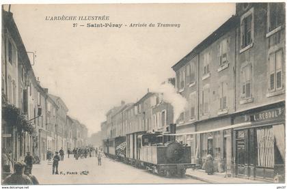 SAINT PERAY - Arrivée du Tramway