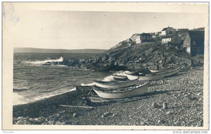 SAINT PIERRE ET MIQUELON - Carte ouvrante de "Meilleurs Voeux de SAINT PIERRE ET MIQUELON" (1950)