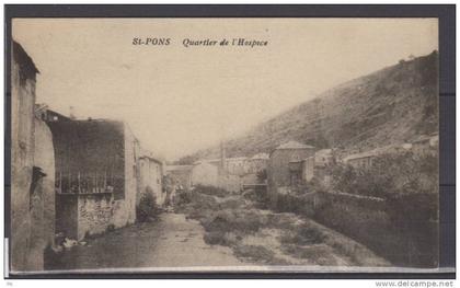 34 - St Pons - Quartier de l'Hospice