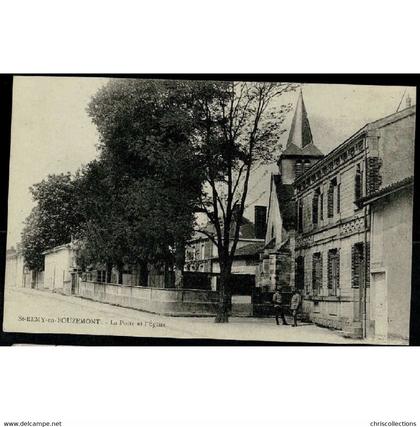 51 - SAINT REMY EN BOUZEMONT - La Poste et l'Eglise