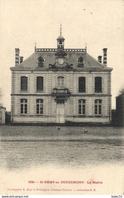 Saint Rémy en Bouzemont - la mairie