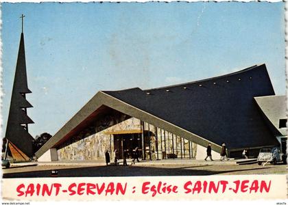 CPM Saint Servan- Eglise St Jean FRANCE (1022642)