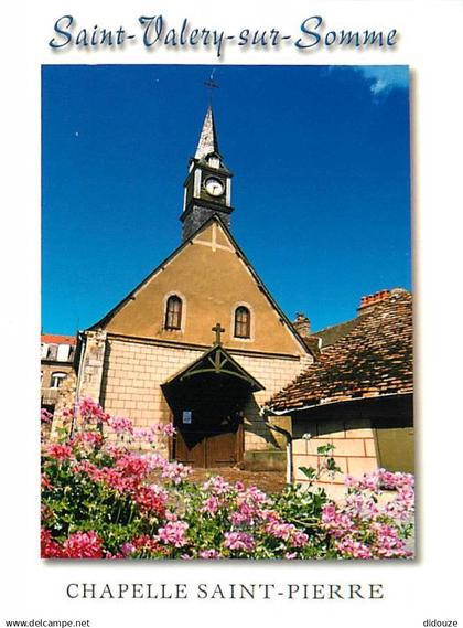 80 - Saint Valery sur Somme - Chapelle Saint Pierre - Fleurs - Carte Neuve - CPM - Voir Scans Recto-Verso