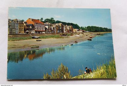 K169, Cpm 1970, Saint Valery sur Somme, quai Blavet, Somme 80