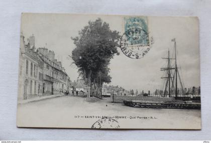 Saint Valery sur Somme, quai Perrée, Somme 80