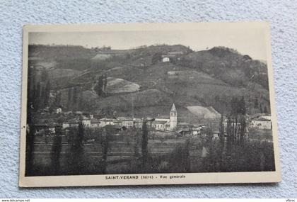 Saint Verand, vue générale, Isère 38