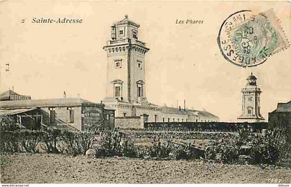 76 - Sainte Adresse - Les Phares - CPA - Voir Scans Recto-Verso