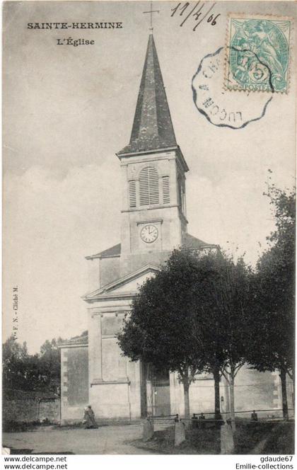 SAINTE HERMINE (85) - L'EGLISE