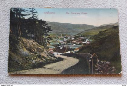 Cpa 1913, Sainte Marie aux Mines, Markirch, Haut Rhin 68