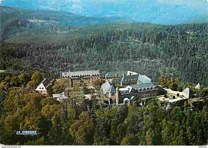 67 - Mont Sainte-Odile - Le Couvent sur un promontoire boisé dominant la plaine d'Alsace - Vue aérienne - Carte Neuve -