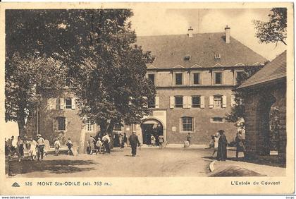 CPA Mont Sainte-Odile L'entrée au Couvent