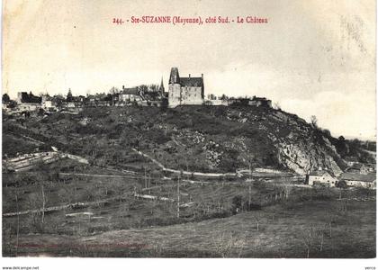 Carte POSTALE Ancienne  de SAINTE - SUZANNE / Le château