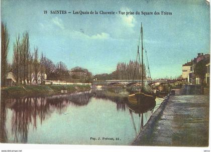 Carte postale ancienne de SAINTES