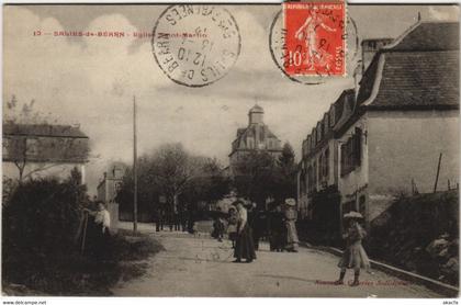 CPA SALIES-de-BÉARN Eglise St-Martin (805873)