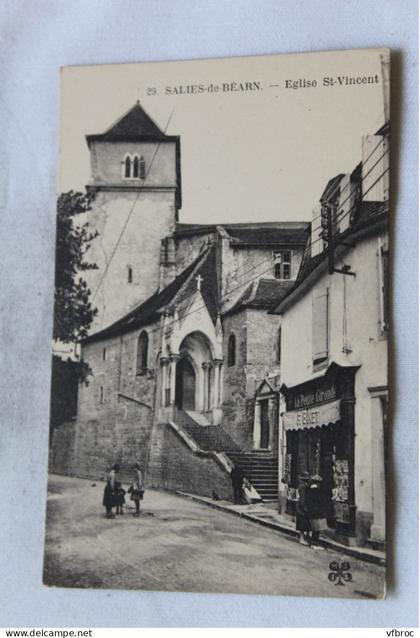 Salies de Béarn, église saint Vincent, Pyrénées atlantiques 64