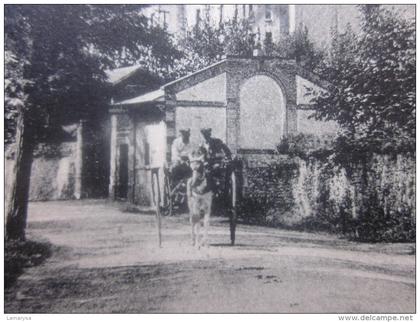 7/7/1926 CPA Salies du Salat Le couvent Route de Saint-Girons Phototypie Labouche frères Toulouse Beaumont de Lomagne