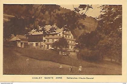 CPA Sallanches Chalet Saint-Anne