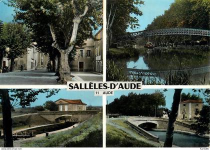 sallèles d'aude * souvenir du village 4 vues