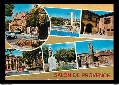 13 - Salon de Provence - Multivues - Automobiles - CPM - Voir Scans Recto-Verso