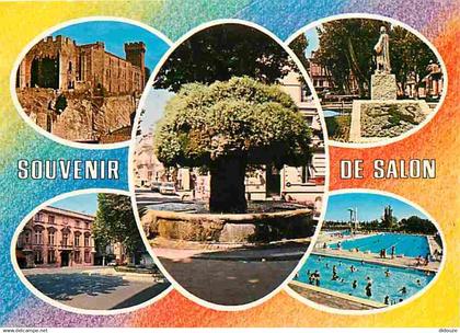 13 - Salon de Provence - Multivues - Piscine - CPM - Voir Scans Recto-Verso