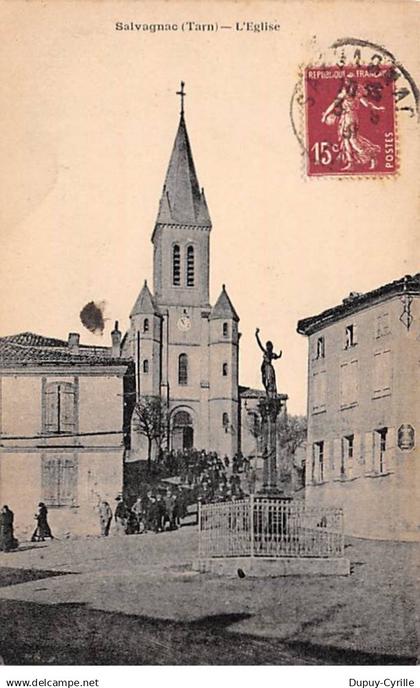 SALVAGNAC - L'Eglise - très bon état