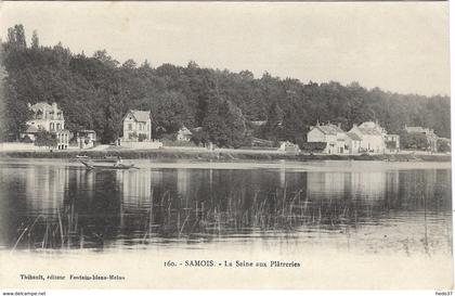 Samois - La Seine aux Plâtreries