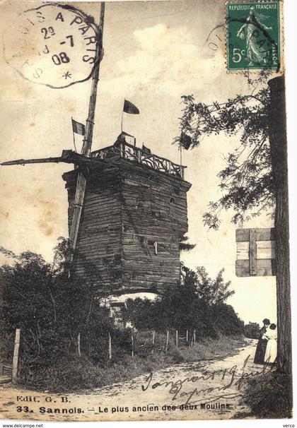 Carte postale ancienne de SANNOIS