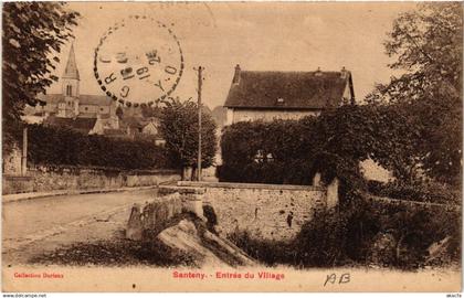 CPA SANTENY - Entrée du Village (519331)