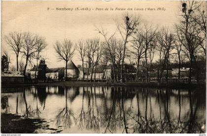 CPA SANTENY - Parc de la Ferme des Lions (Mars 1906) (519676)