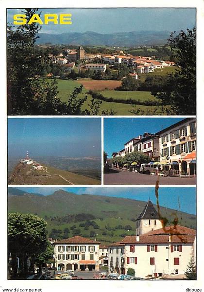 64 - Sare - Multivues - Flamme Postale de Sare - CPM - Voir Scans Recto-Verso