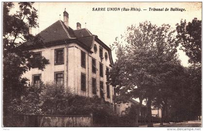 Carte Postale Ancienne de SARRE-UNION