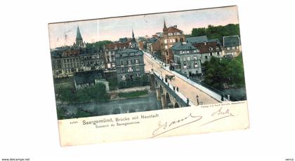 Carte Postale Ancienne  SARREGUEMINES