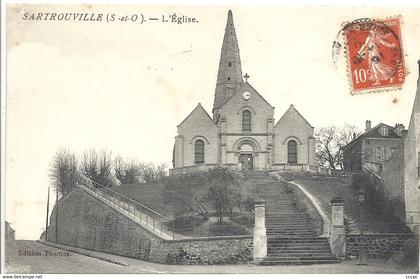 CPA Sartrouville l'Eglise