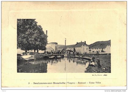 Carte Postale Ancienne de SAULXURES sur MOSELOTTE