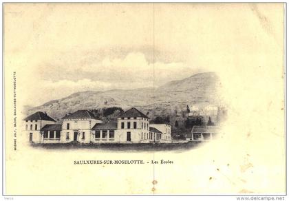 Carte Postale Ancienne de SAULXURES sur MOSELOTTE