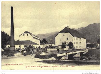 Carte Postale Ancienne de SAULXURES sur MOSELOTTE