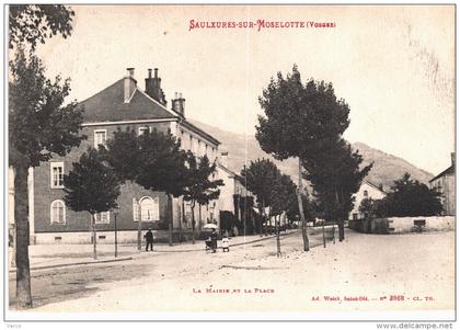 Carte Postale Ancienne de SAULXURES sur MOSELOTTE