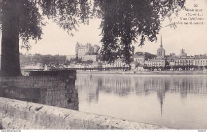 Saumur - Vue Générale (côté nord-ouest)