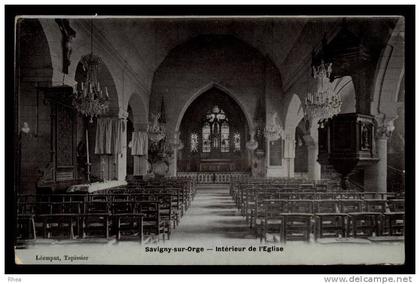 91 Savigny-sur-Orge interieur eglise² D91D K91589K C91589C RH087833